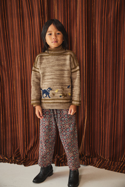 <Misha&Puff> Camp Pant - Madder Root Folk Tile 25Winter