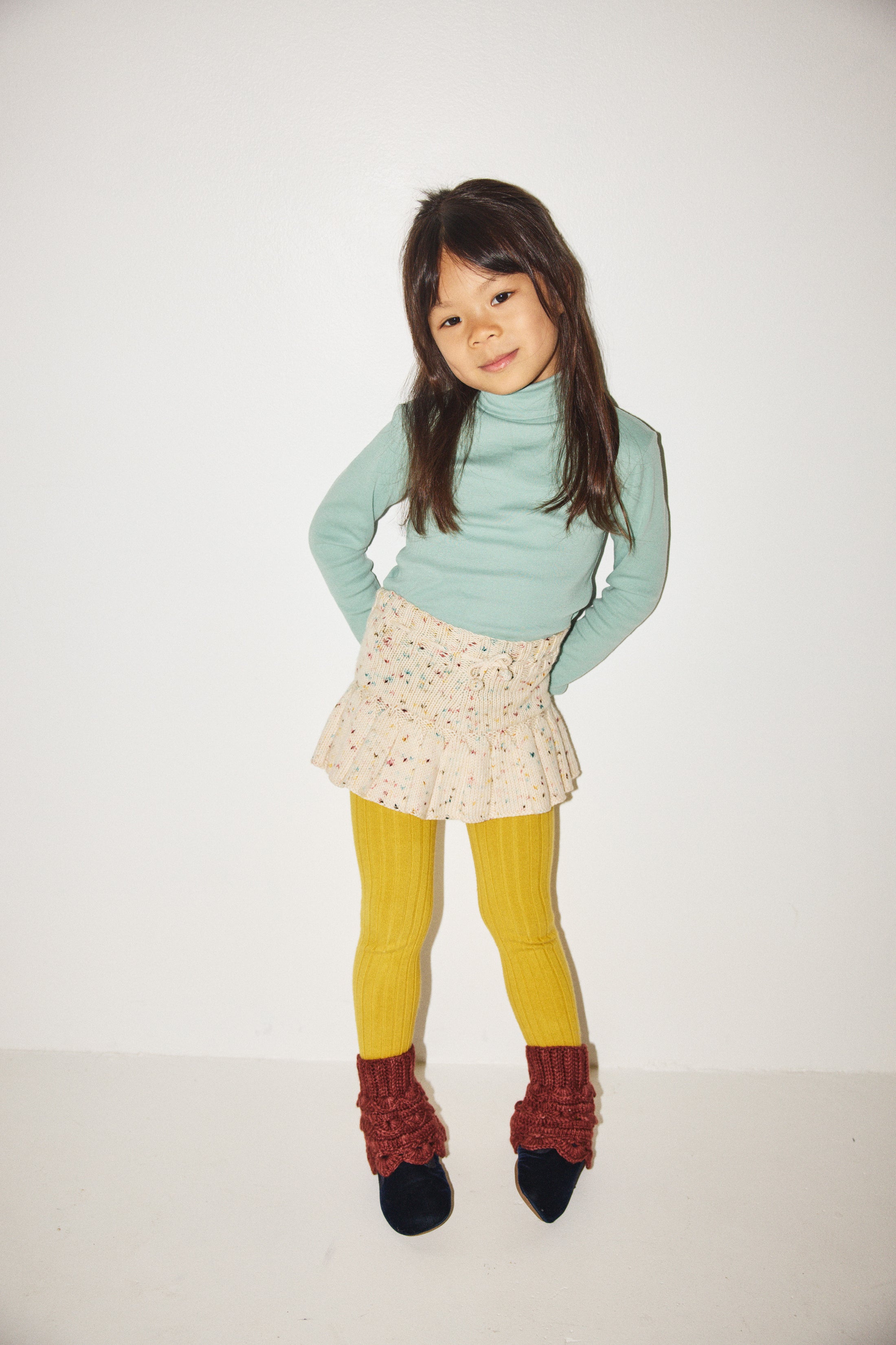 <Misha&Puff> Skating Pond Skirt - Snowglobe Confetti