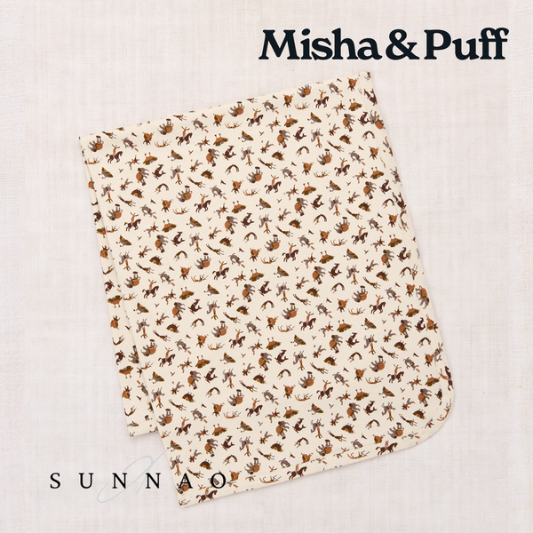 <Misha&Puff> BABY BLANKET - STRING CIRCUS - DROP2