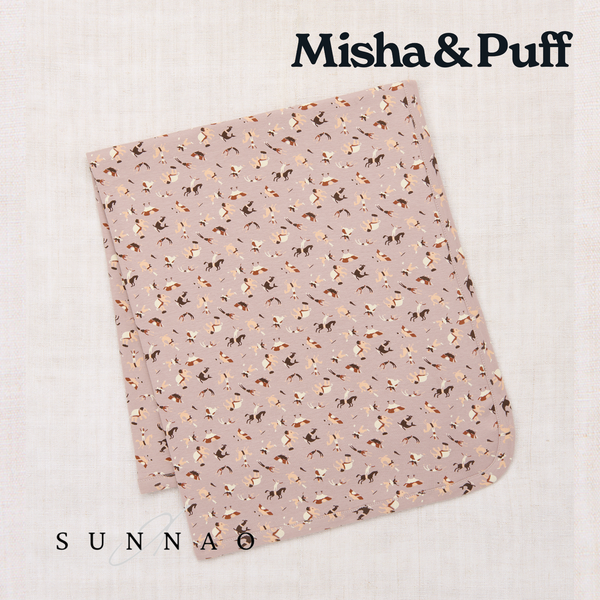 <Misha&Puff> BABY BLANKET - TURTLEDOVE CIRCUS - DROP2