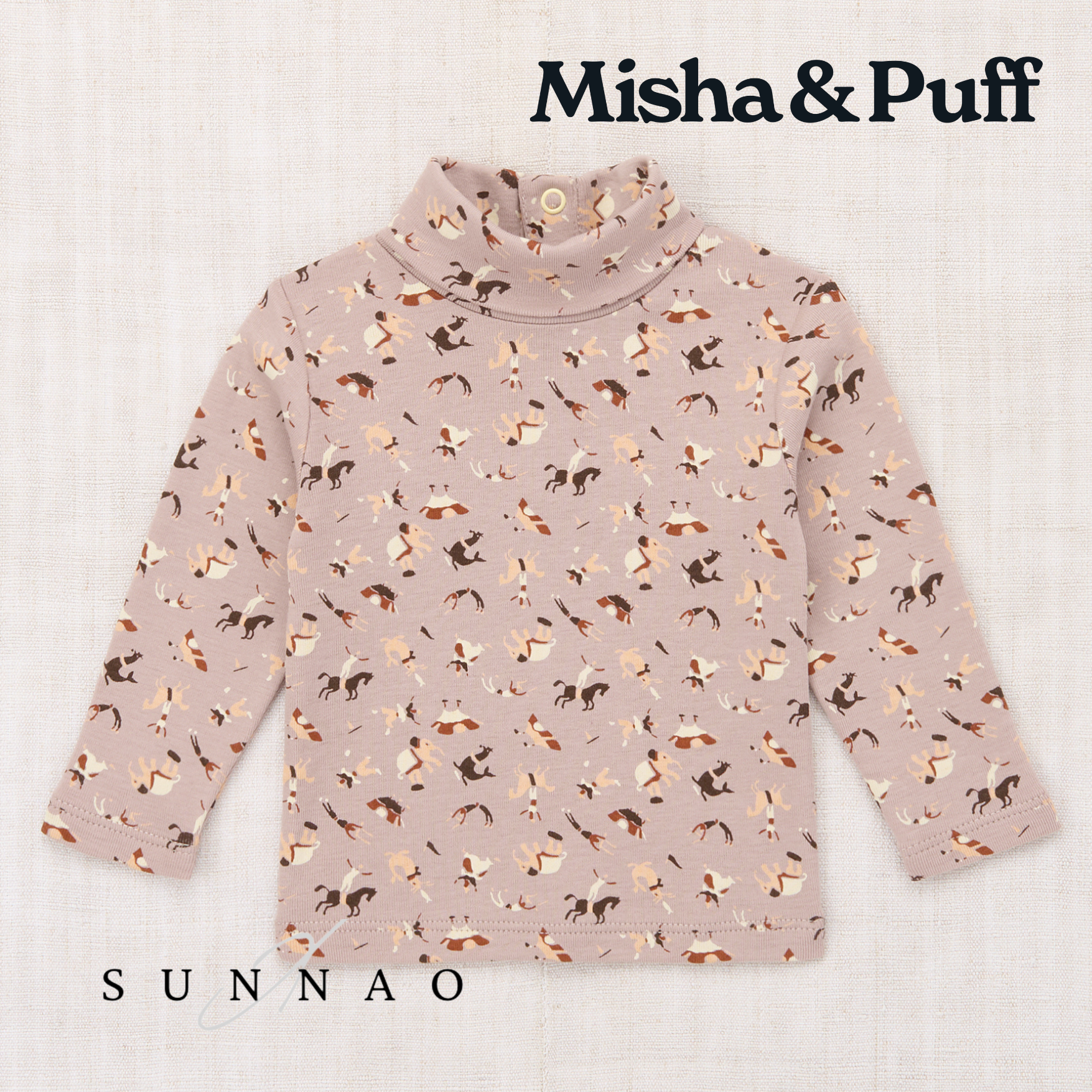 <Misha&Puff> BABY TURTLENECK - TURTLEDOVE CIRCUS - DROP2