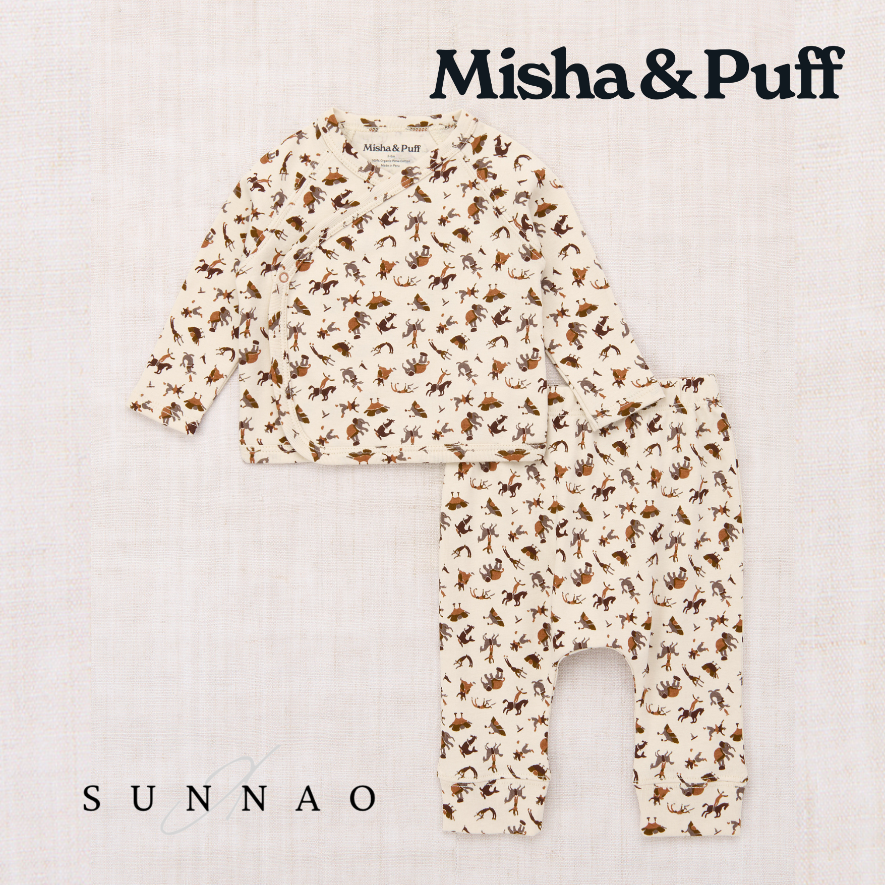 <Misha&Puff> BABY WRAP SET - STRING CIRCUS - DROP2