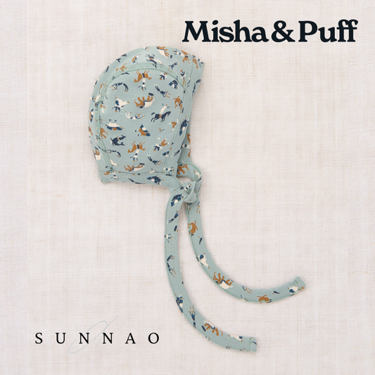 <Misha&Puff> Baby Bonnet - Onsen Circus - DROP1