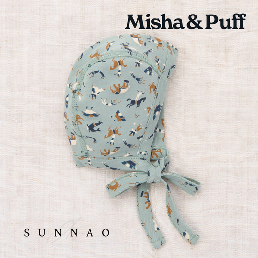<Misha&Puff> Baby Bonnet - Onsen Circus - DROP1