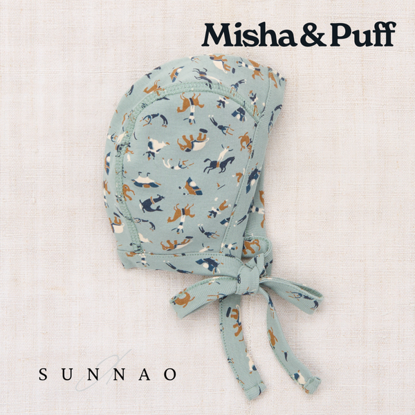 <Misha&Puff> Baby Bonnet - Onsen Circus - DROP1