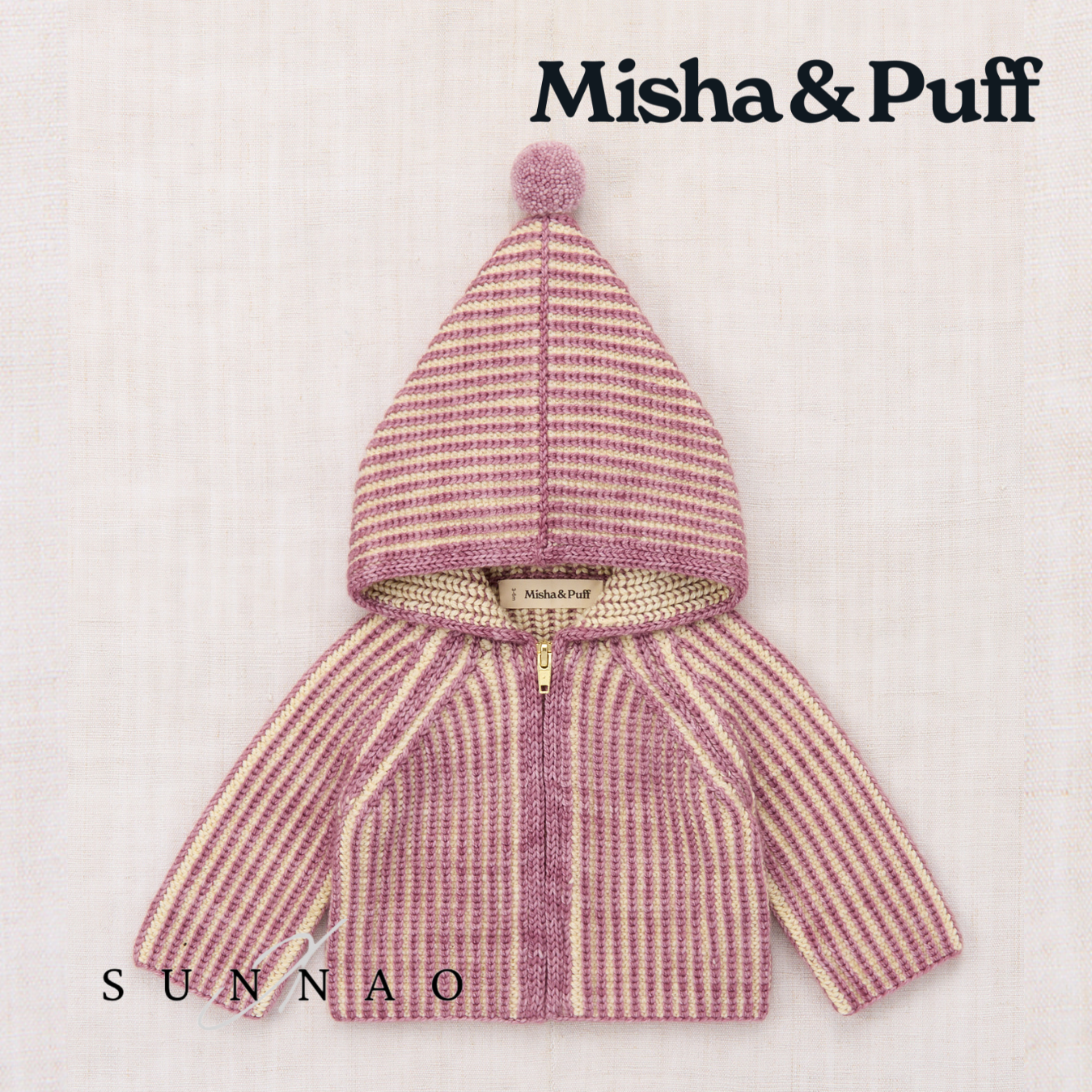 <Misha&Puff> Baby North Wind Jacket - Antique Rose -DROP1