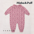Load image into Gallery viewer, <Misha&Puff> Baby Pierrot Onesie - Antique Rose Circus - DROP1　
