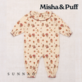 Load image into Gallery viewer, <Misha&Puff> Baby Pierrot Onesie - String/Antique Rose Holyoke Floral - DROP1

