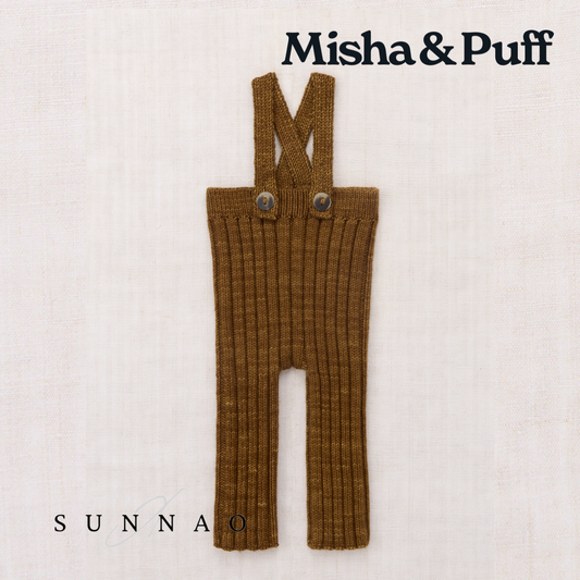 <Misha&Puff> Baby Rib Longies - Nutmeg - DROP1