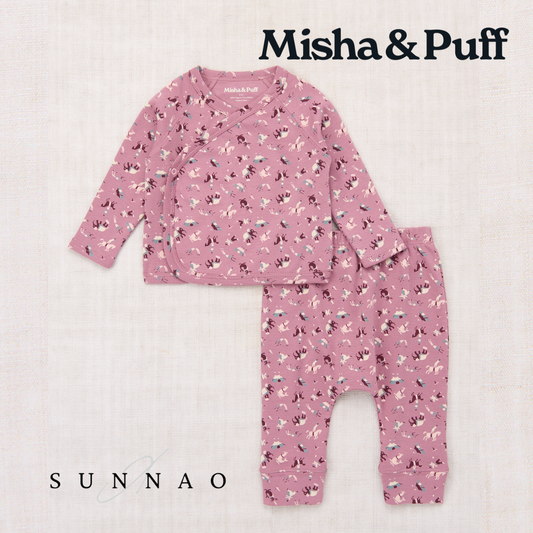 <Misha&Puff> Baby Wrap Set - Antique Rose Circus - DROP1　
