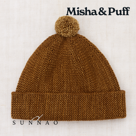 <Misha&Puff> Garter Hat - Nutmeg -DROP1