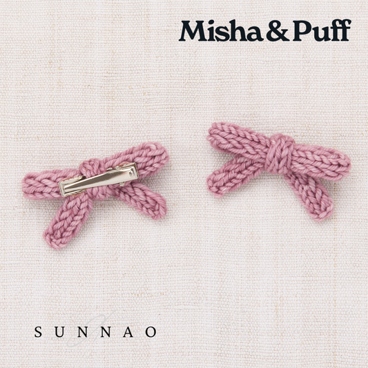 <Misha&Puff> Goldie Bow Set - Antique Rose - DROP1