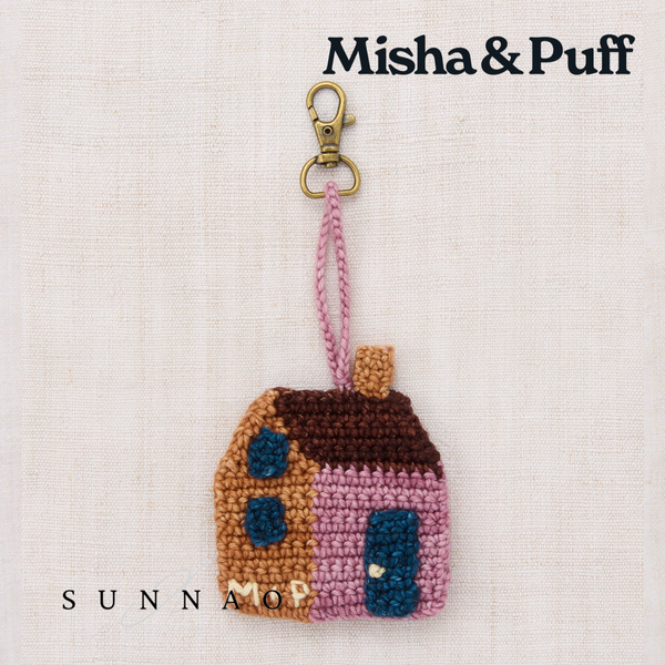 <Misha&Puff> Home Bag Charm - Antique Rose - DROP1