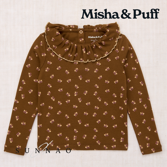 <Misha&Puff> PALOMA TOP - NUTMEG MARIPOSA - DROP2