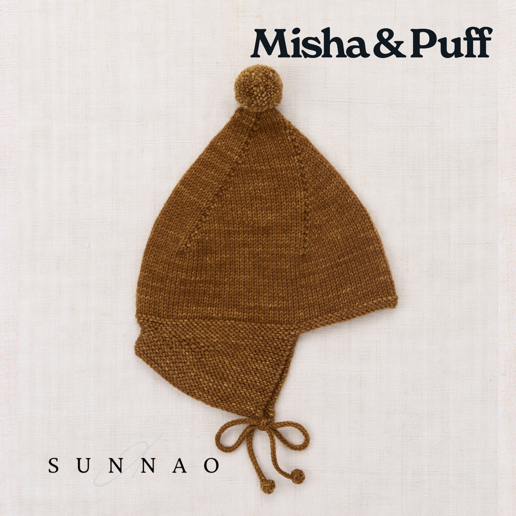 <Misha&Puff> POINTY PEAK HAT - NUTMEG - DROP2