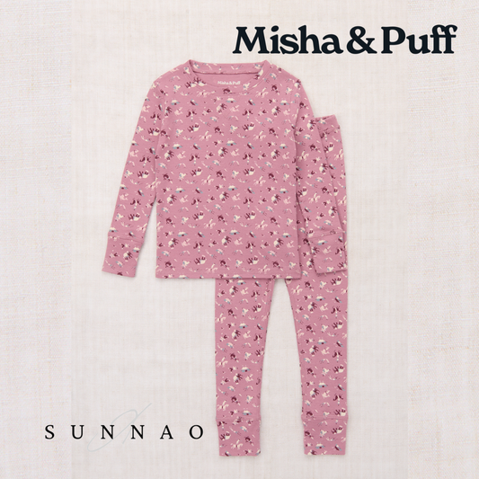 <Misha&Puff> Pajama Set - Antique Rose Circus - DROP1　