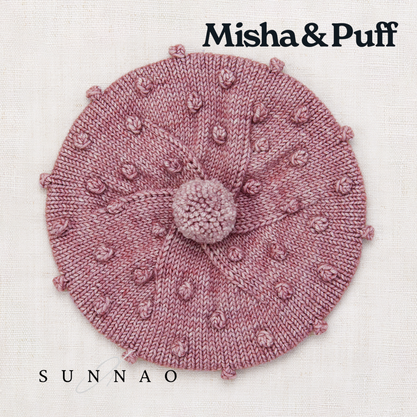<Misha&Puff> Popcorn Beret - Antique Rose - DROP1