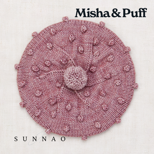 <Misha&Puff> Popcorn Beret - Antique Rose - DROP1