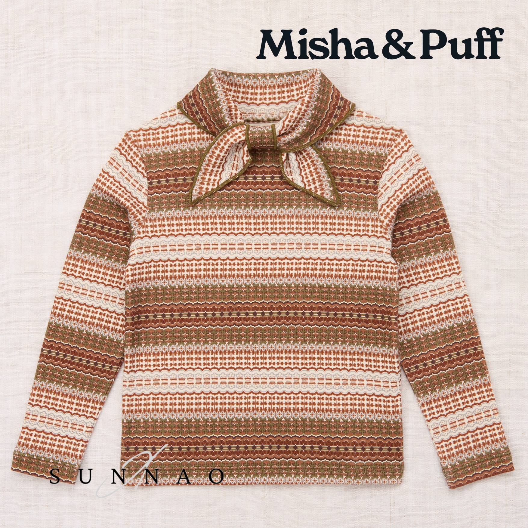 <Misha&Puff> SCOUT TOP - NORI ARABLE - DROP2