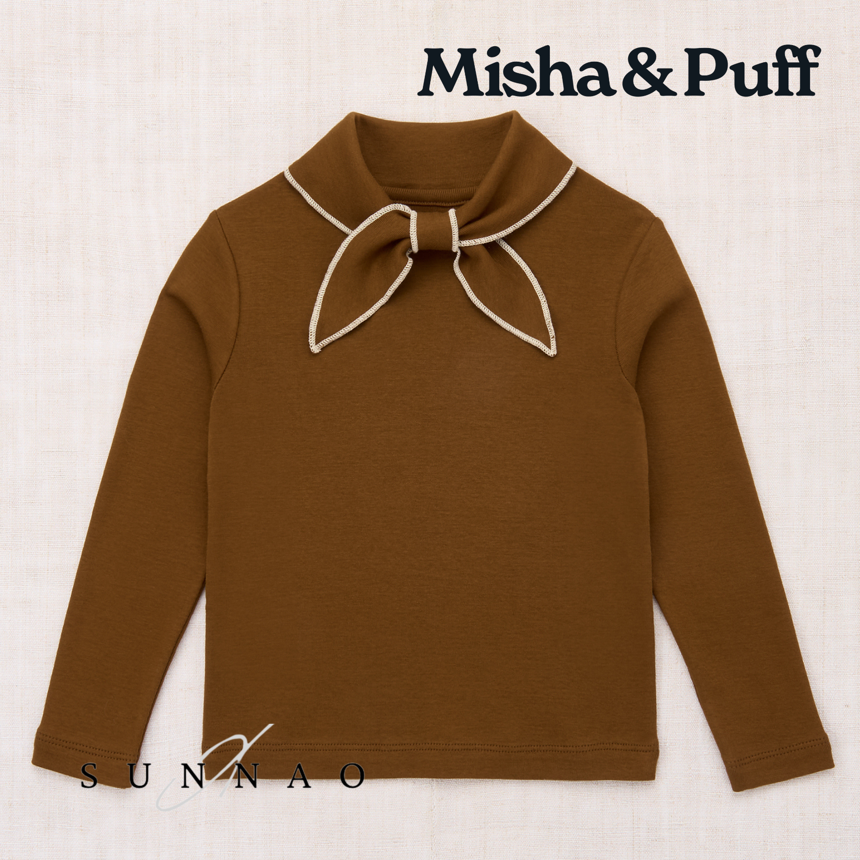 <Misha&Puff> SCOUT TOP - NUTMEG - DROP2