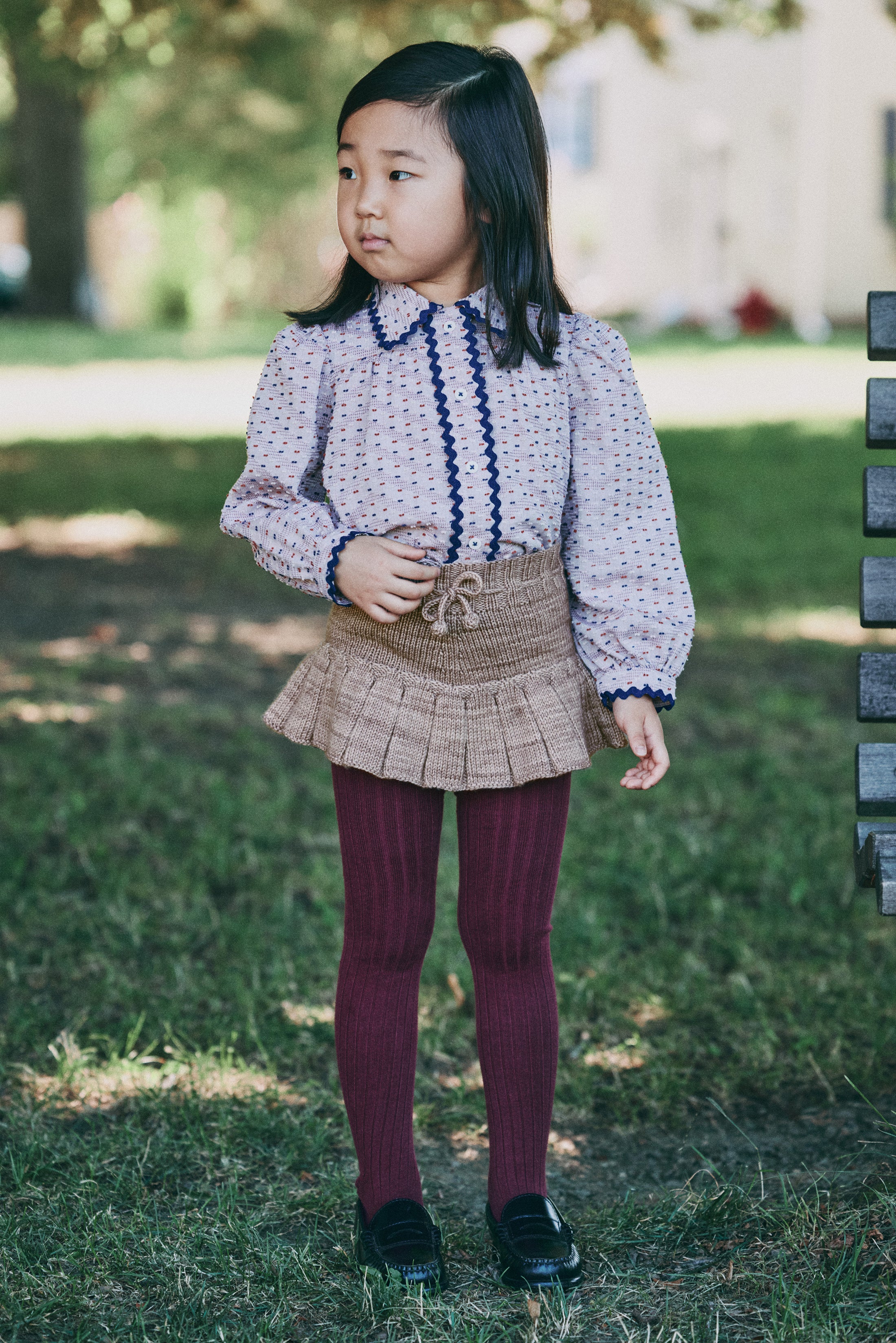 <Misha&Puff> SKATING POND SKIRT - TURTLEDOVE - DROP2