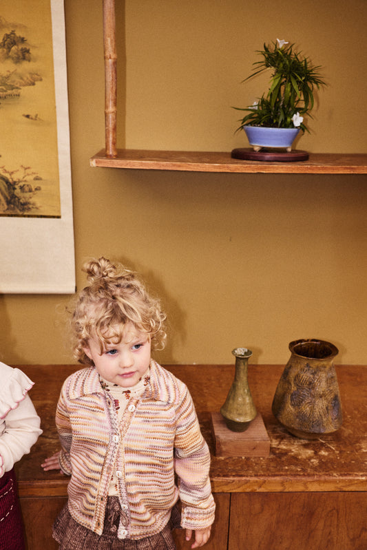 <Misha&Puff> Motley Cardigan - Mochi Space Dye - DROP1