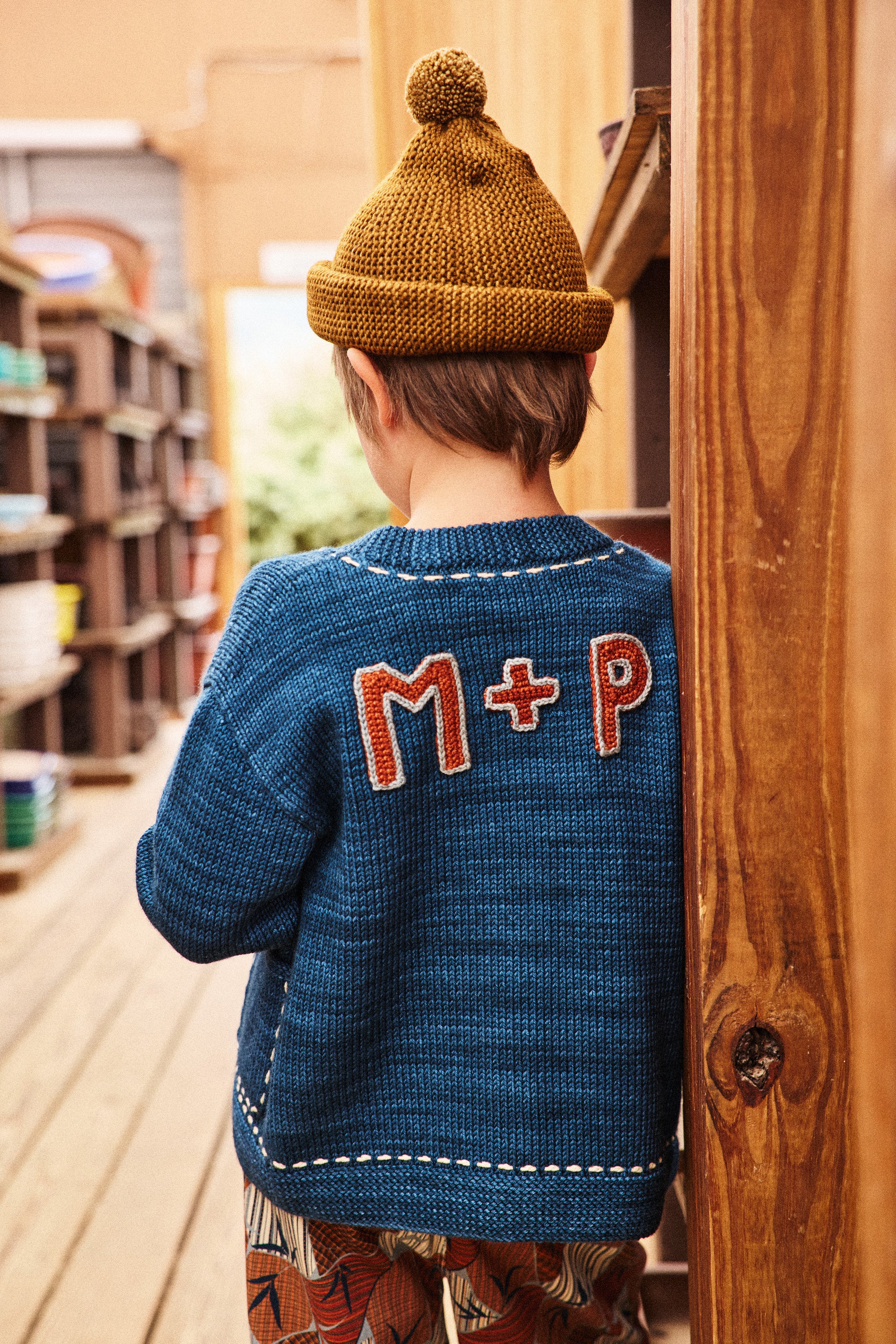 <Misha&Puff> Garter Hat - Nutmeg -DROP1