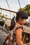 Gallery viewerに画像を読み込む, <Misha&Puff> Ruffle Sleeve Dress - Rose Gold Kyoto - DROP1　
