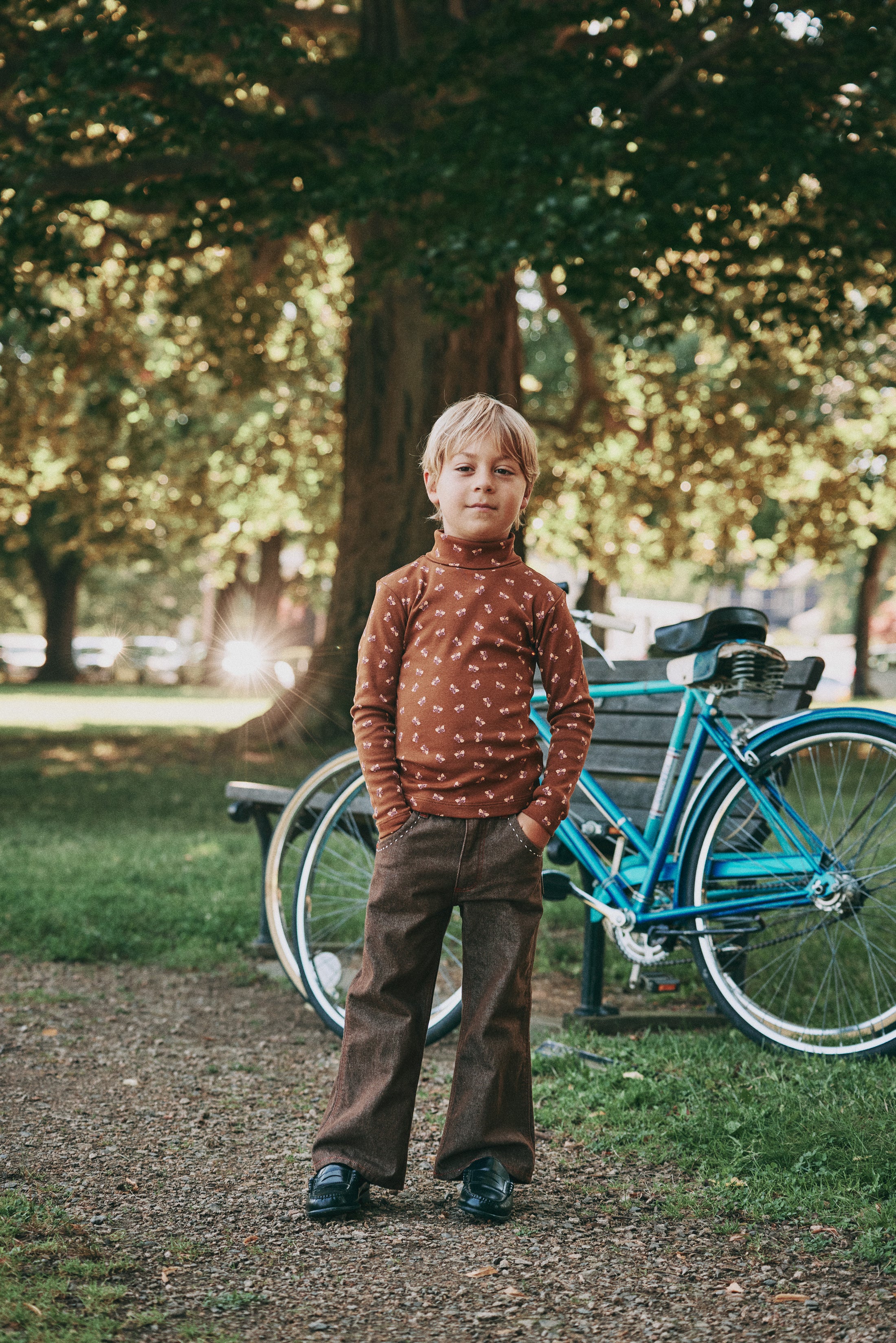 <Misha&Puff> TURTLENECK - NUTMEG MARIPOSA - DROP2
