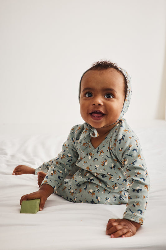 <Misha&Puff> Baby Wrap Set - Onsen Circus - DROP1　