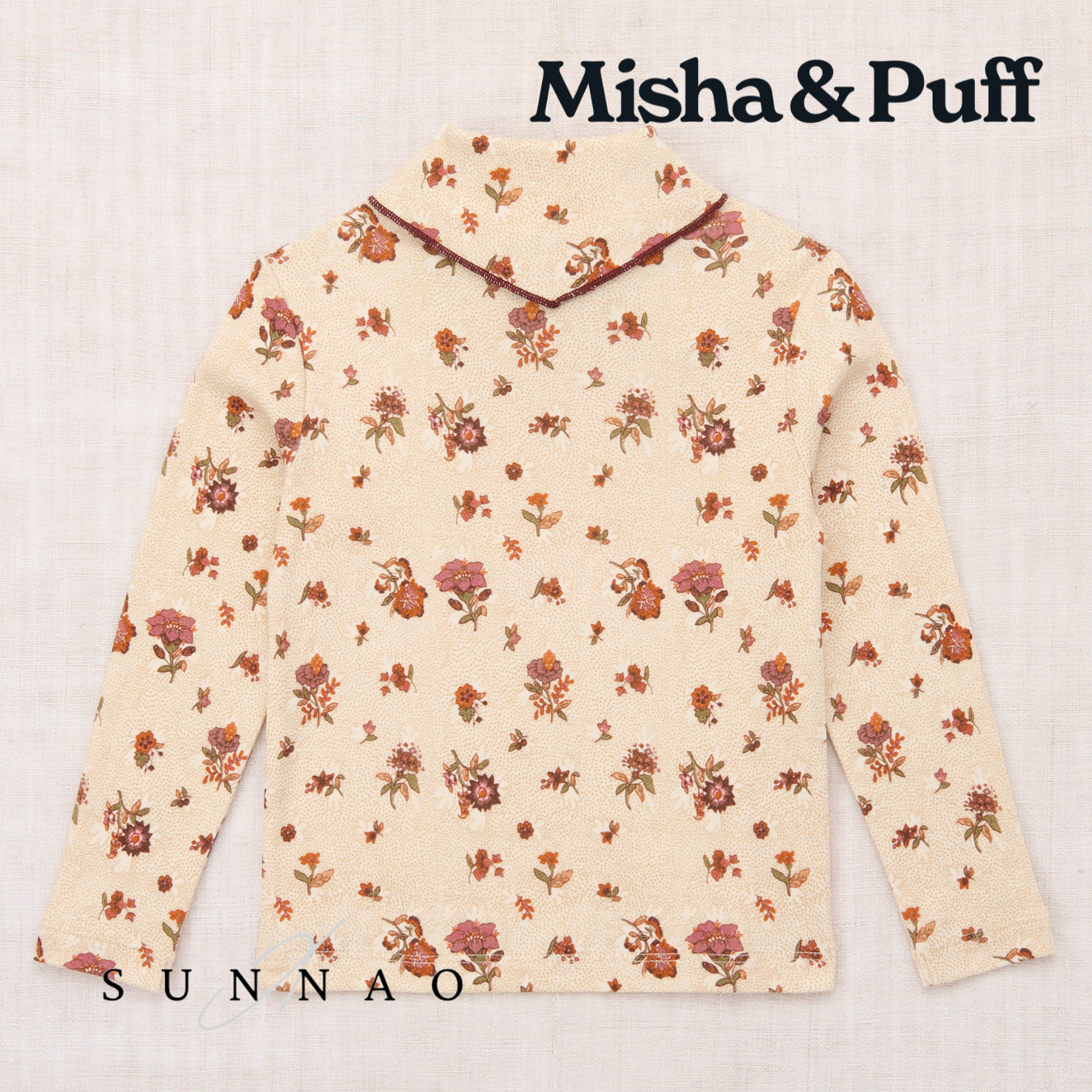 <Misha&Puff> Scout Top - String/Antique Rose Holyoke Floral - DROP1