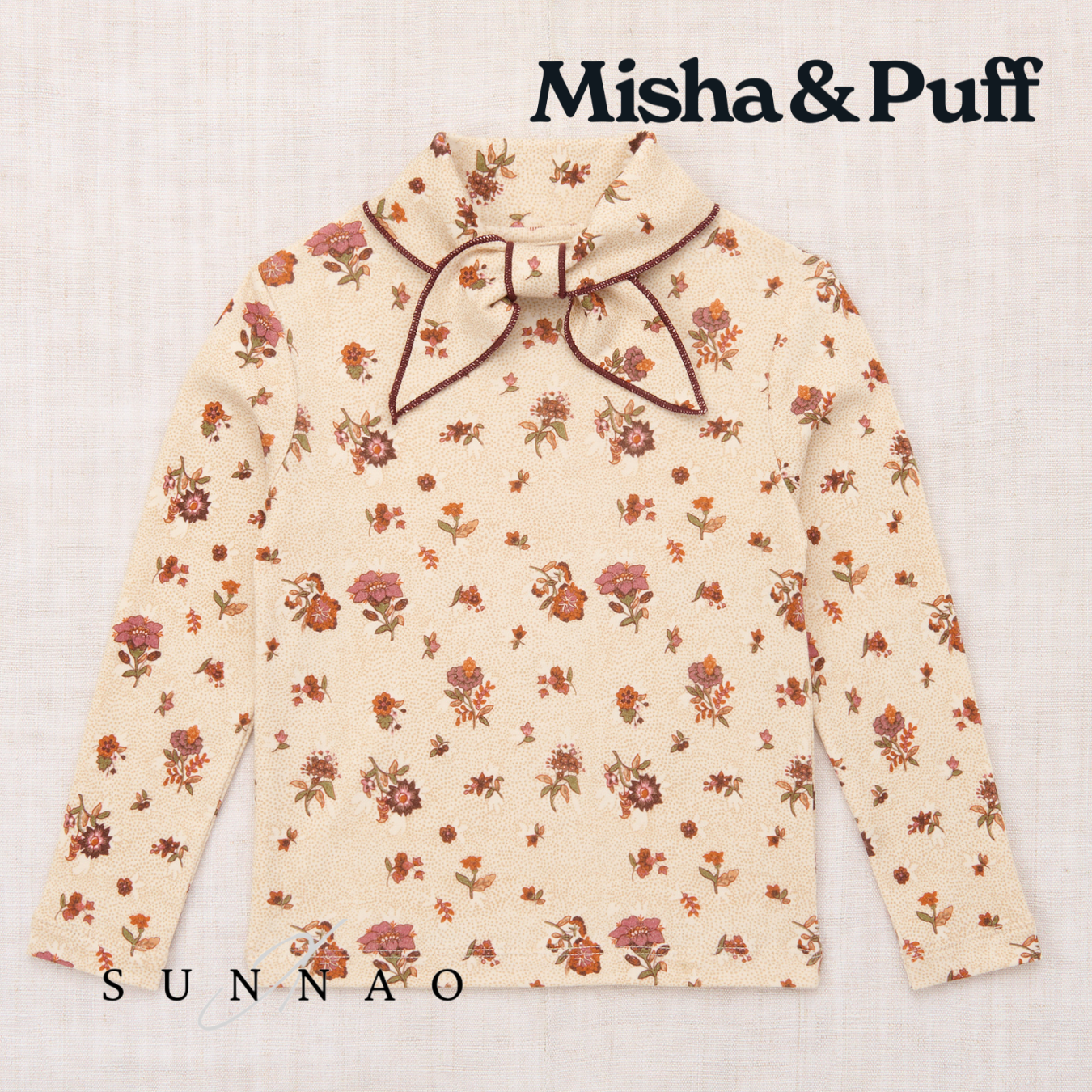 <Misha&Puff> Scout Top - String/Antique Rose Holyoke Floral - DROP1