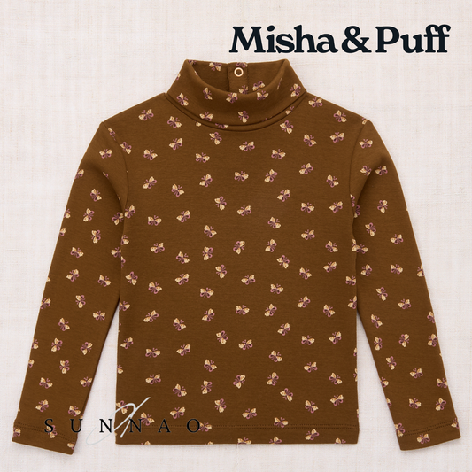 <Misha&Puff> TURTLENECK - NUTMEG MARIPOSA - DROP2