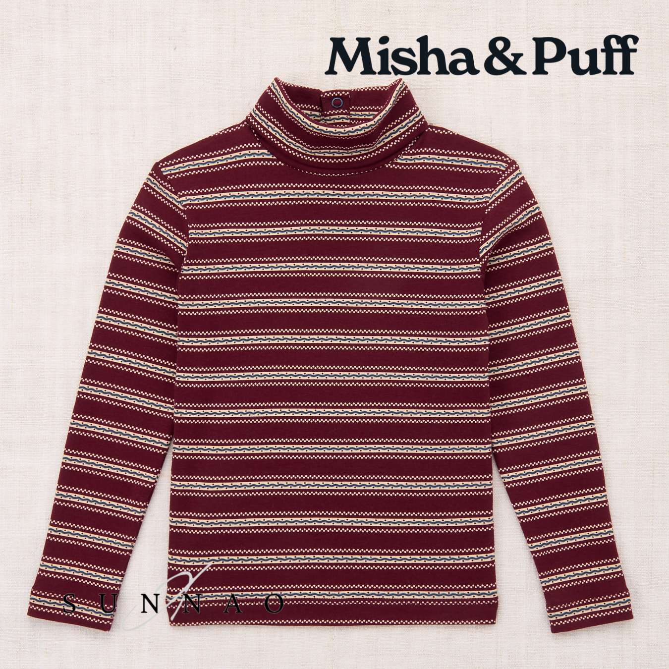 <Misha&Puff> Turtleneck - Cambridge Sgraffito - DROP1