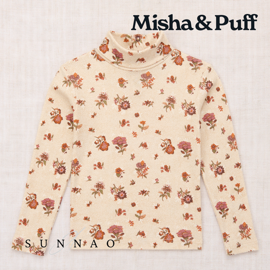 <Misha&Puff> Turtleneck - String/Antique Rose Holyoke Floral - DROP1　