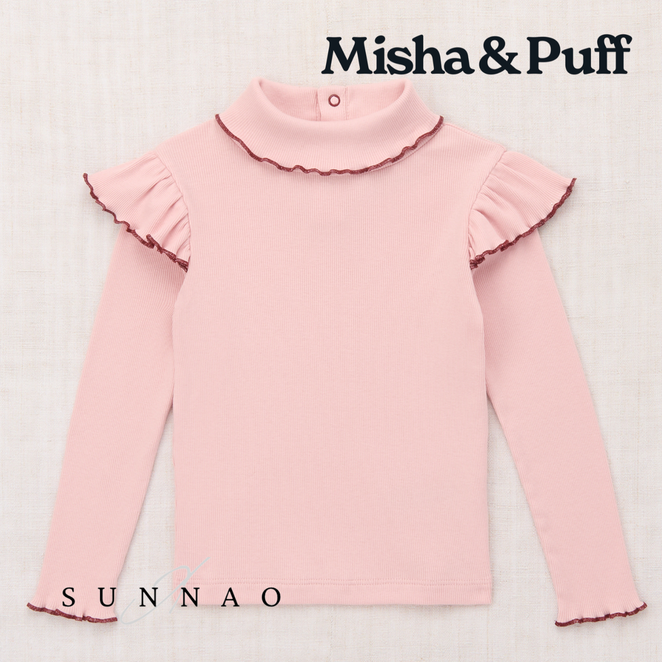 <Misha&Puff> Yana Turtleneck - Cherry Blossom - DROP1　