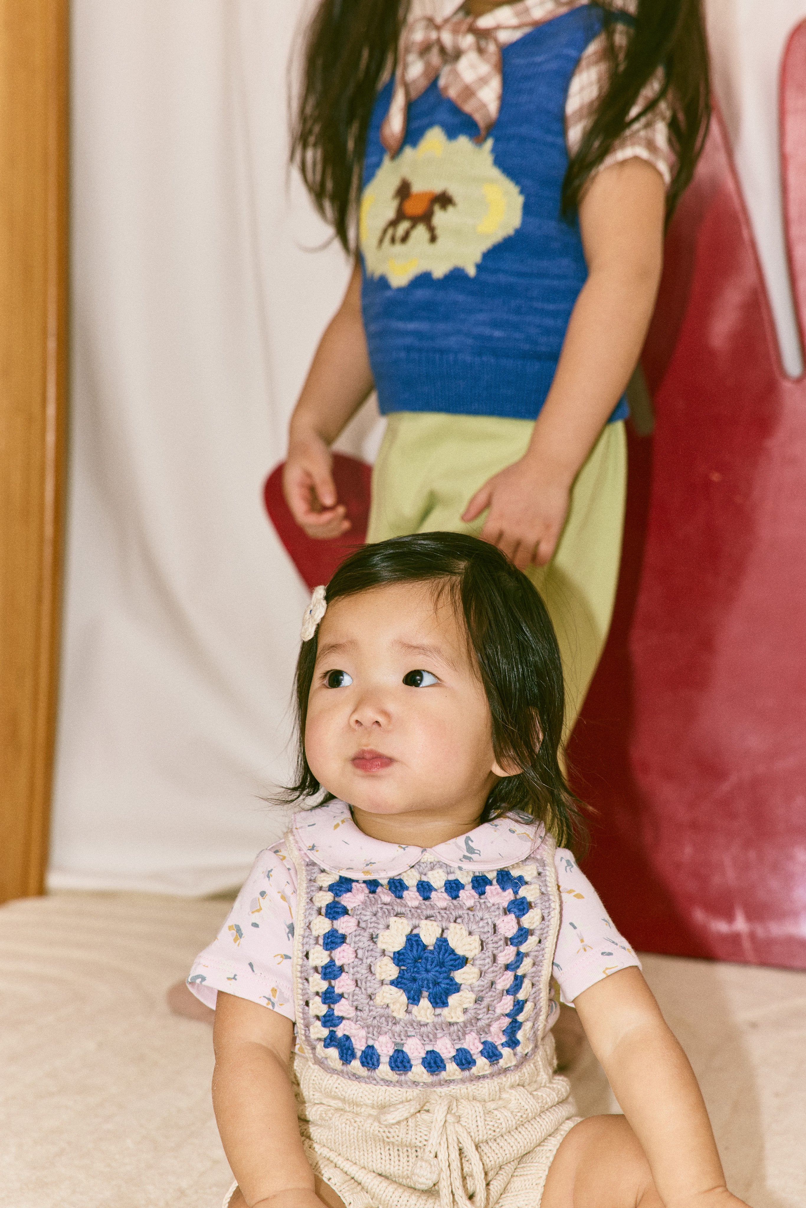 み*ま様 Misha&Puff Baby Petit Collar Onesie 正規販売店】海外子ども服専門店 SUNNAO（さんなお）- misha&puff