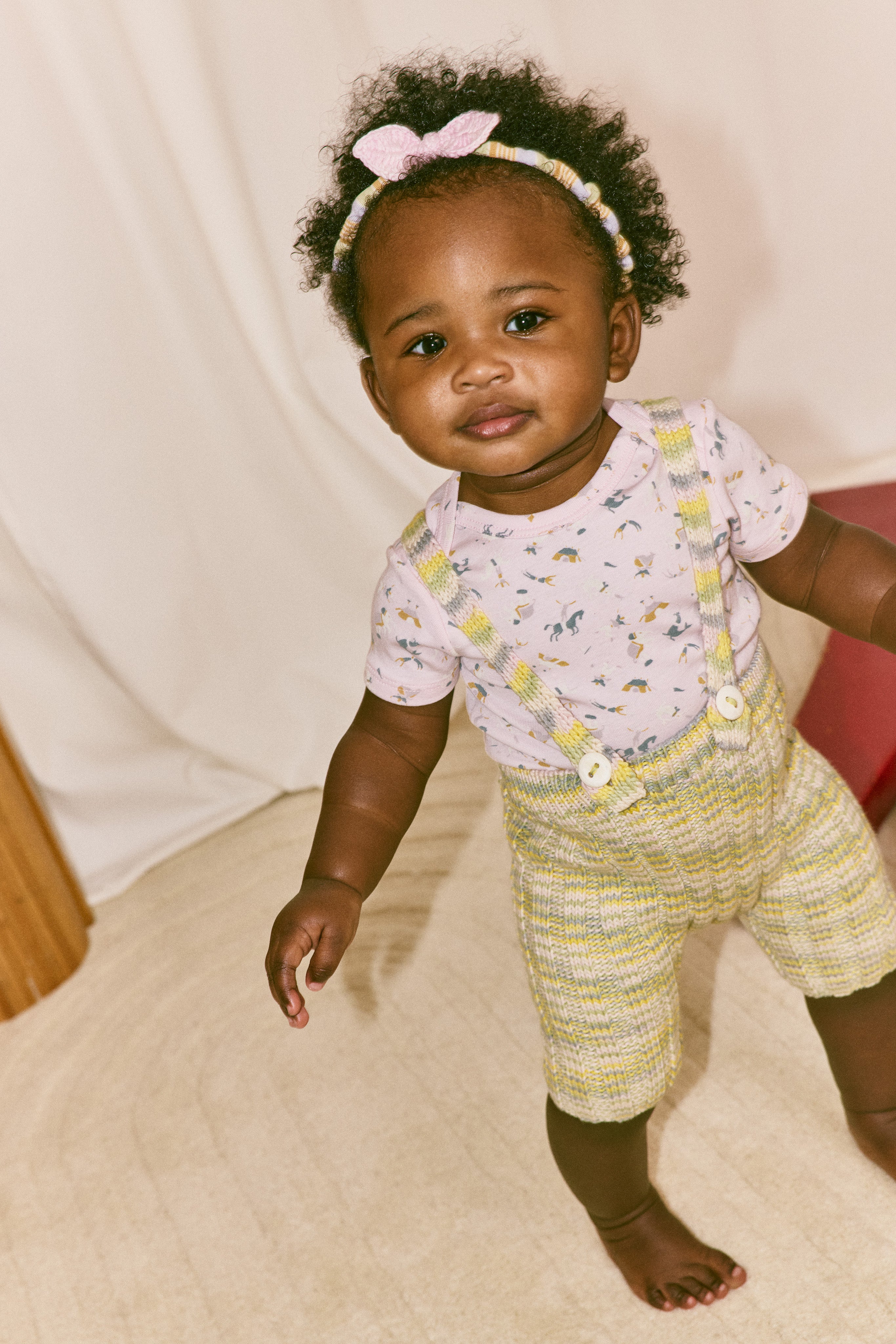 ロンパース・カバーオール misha&puff Baby Short Sleeve Lap Onesie misha&puff ロンパース Short Sleeve Lap Onesie