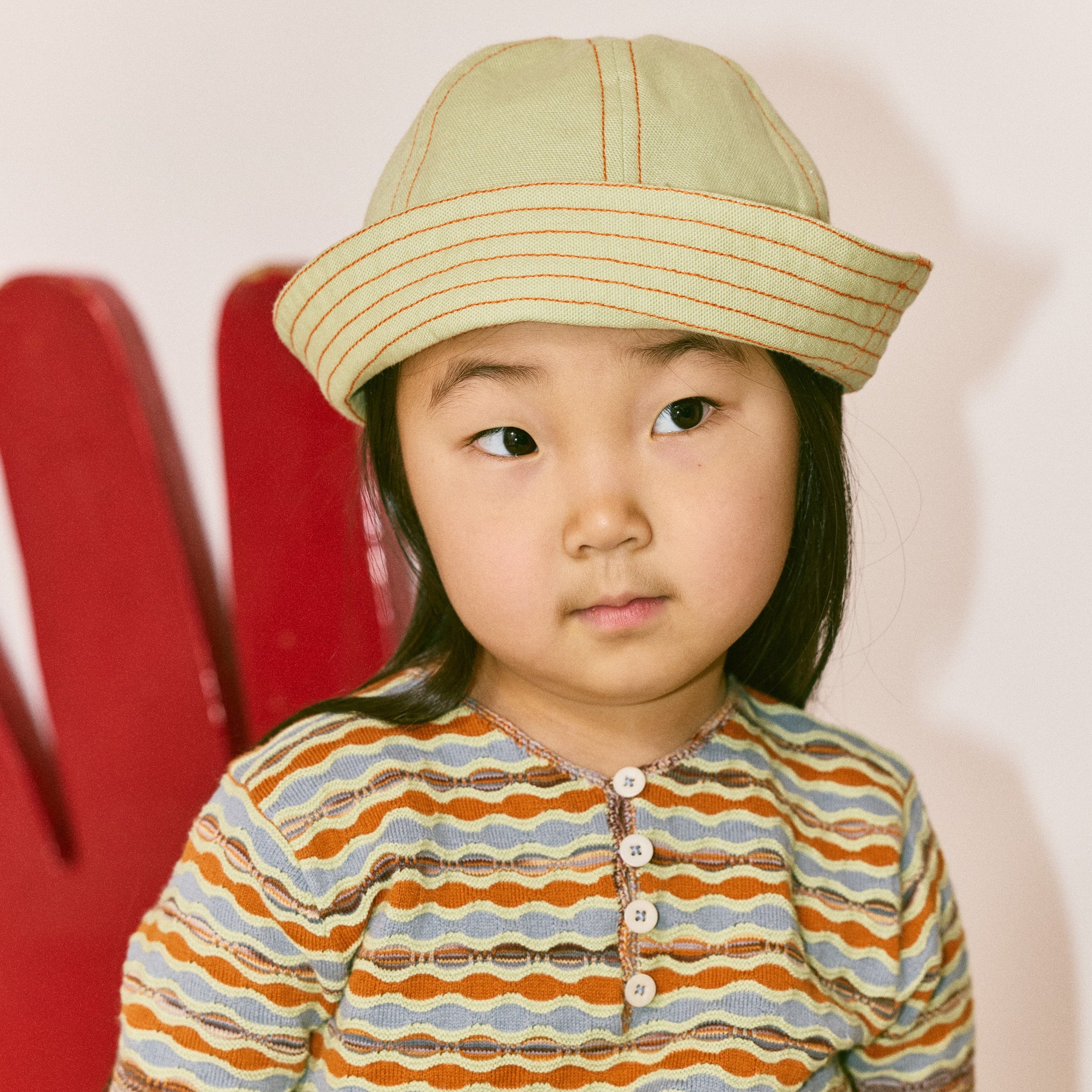 <Misha&Puff> LITTLE PATHS SUNFISH SAILOR HAT - AVENTURINE