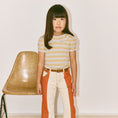 Gallery viewerに画像を読み込む, <Misha&Puff> BALLOON SLEEVE PALOMA TEE - MIST AVENUE STRIPE

