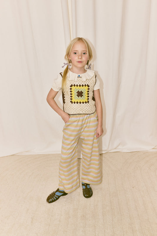 <Misha&Puff> BEACH PANT - MIST AVENUE STRIPE