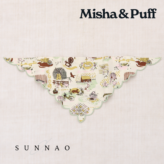 <Misha&Puff> SCALLOP SCARF - MARZIPAN STORYLAND