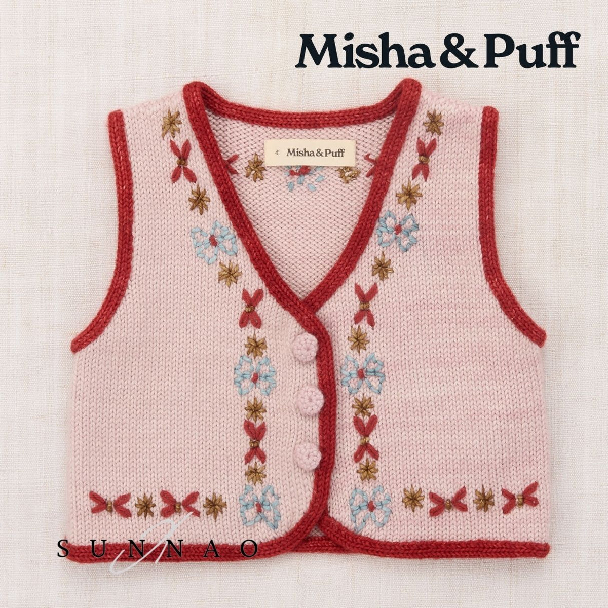 <Misha&Puff> FLORET FERNANDO VEST - CANDYFLOSS 26Winter