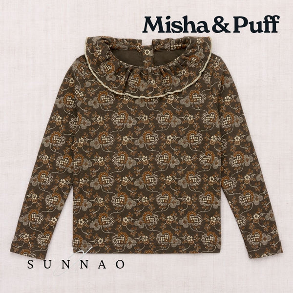 <Misha&Puff> PALOMA TOP - BARK CALICO HEARTS 26Winter