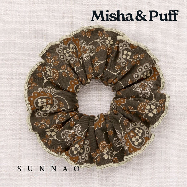 <Misha&Puff> SCRUNCHIE - BARK CALICO HEARTS 26Winter
