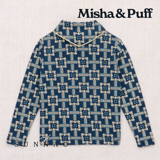 <Misha&Puff> SCOUT TOP - MOONLIGHT RAILROAD FLORAL 26Winter