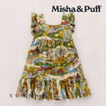 Gallery viewerに画像を読み込む, <Misha&Puff> RUFFLE SLEEVE DRESS - ALABASTER SANCERRE 26Winter
