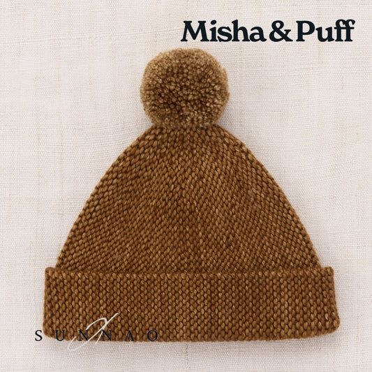 <Misha&Puff> BABY GARTER HAT - ACORN 26Winter