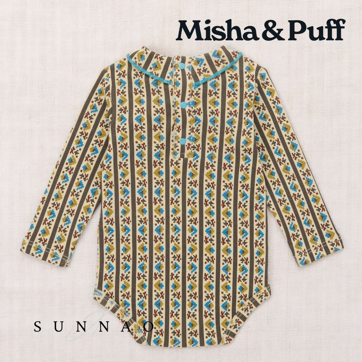 <Misha&Puff> BABY SCOUT ONESIE - ALABASTER GALLUP 26Winter