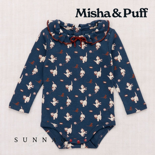 <Misha&Puff> BABY PATTIE ONESIE - MOONLIGHT CAT & MOUSE 26Winter